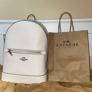 Coach Kenley Backpack - White